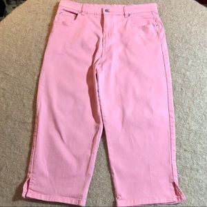 Sonoma Pink Capri Jeans
